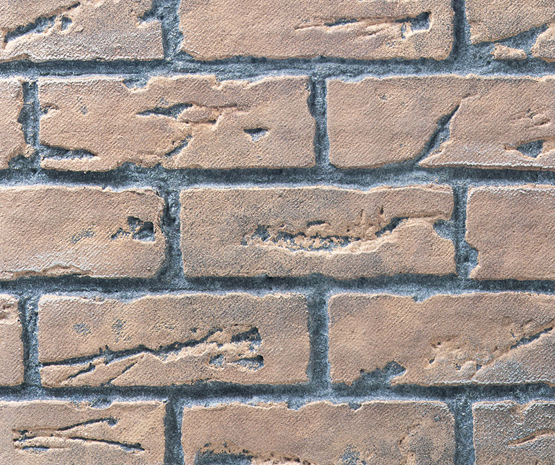 Brick Panel - Rustic Brown Standard 