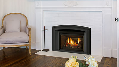 Upgrade your existing fireplace to gas with gas fireplace inserts