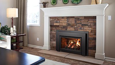 Heat medium sized living areas in a wide range of styles with this medium B-vent gas insert with a 4" exhaust. Available in US markets only. 