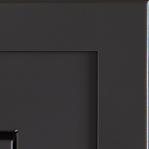 Contour noir gros plan